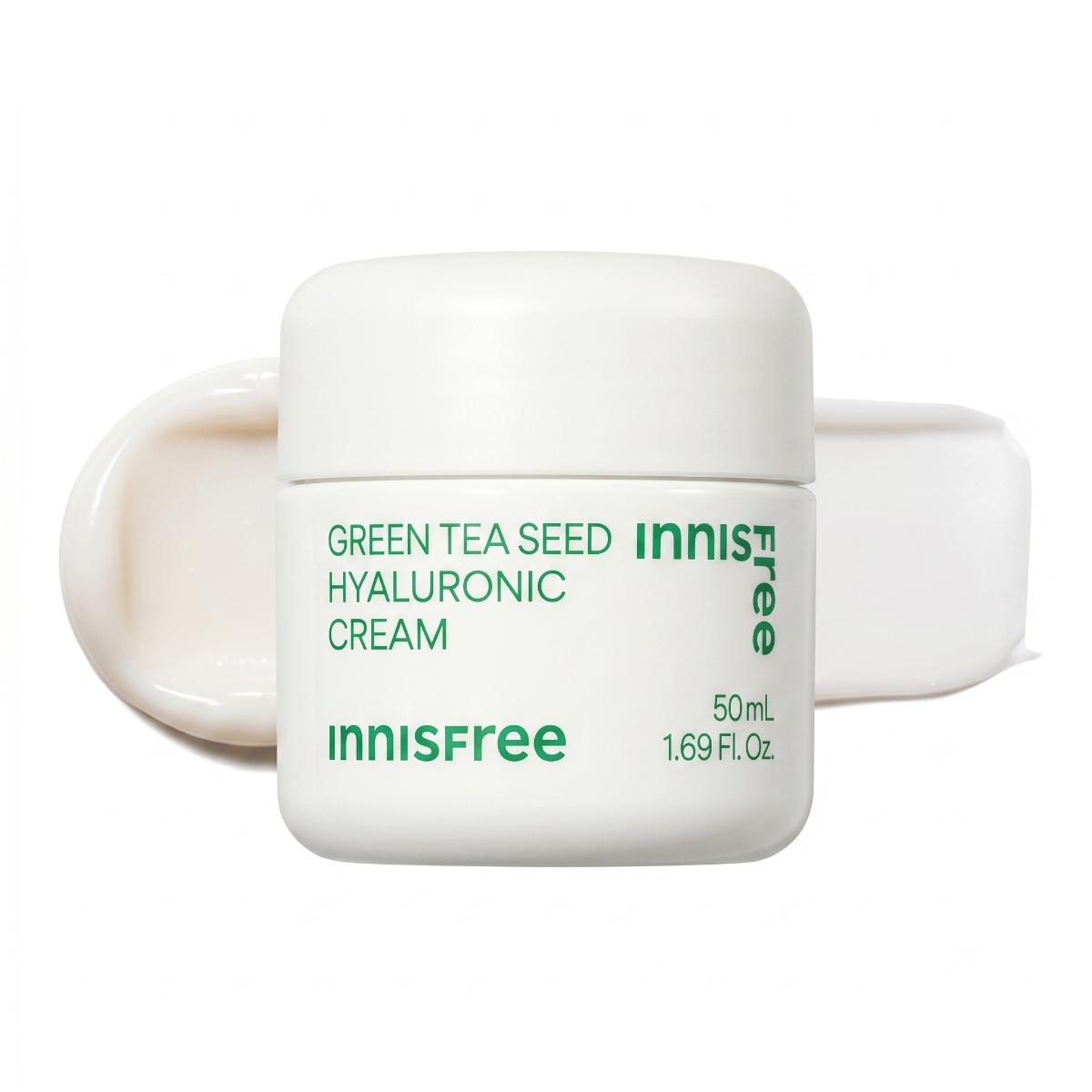 Crema Hidratante Té Verde e Hialurónico Innisfree 50ml