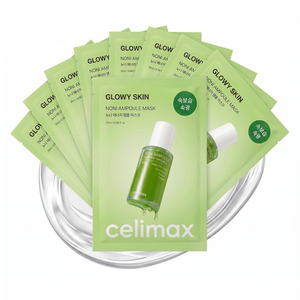 Mascarilla Ampolla Energizante Noni Celimax (10 uds)