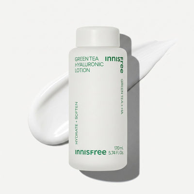 Loción Hidratante Té Verde e Hialurónico Innisfree 170ml