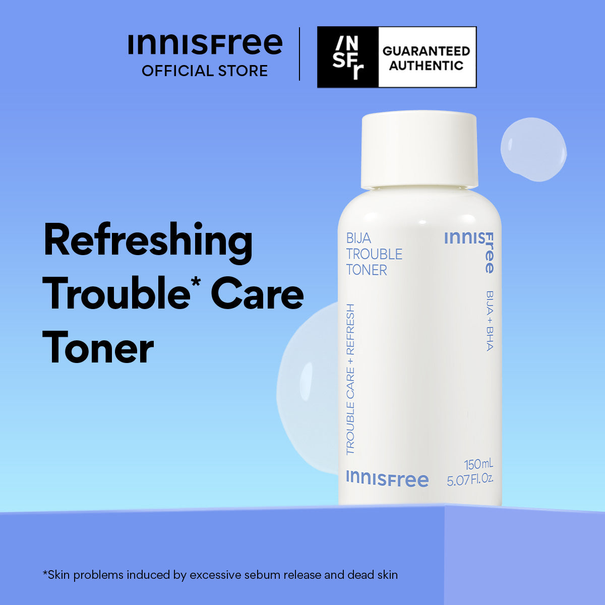 Tónico Anti-Imperfecciones Bija Innisfree 170ml
