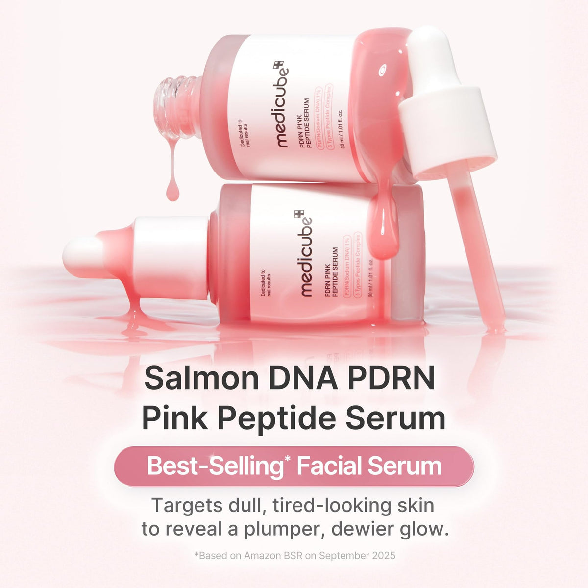 medicube Ultra Light PDRN Pink Peptide Serum 30ml