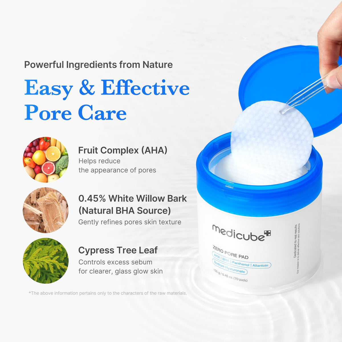 MEDICUBE Zero Pore Pad Mild 70 Pads